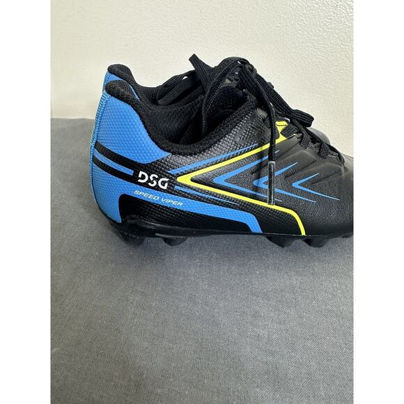 Dicks Sporting Goods DSG Speed Viper Youth Soccer Cleat Sz 11K Blue Black Green - Picture 2 of 10